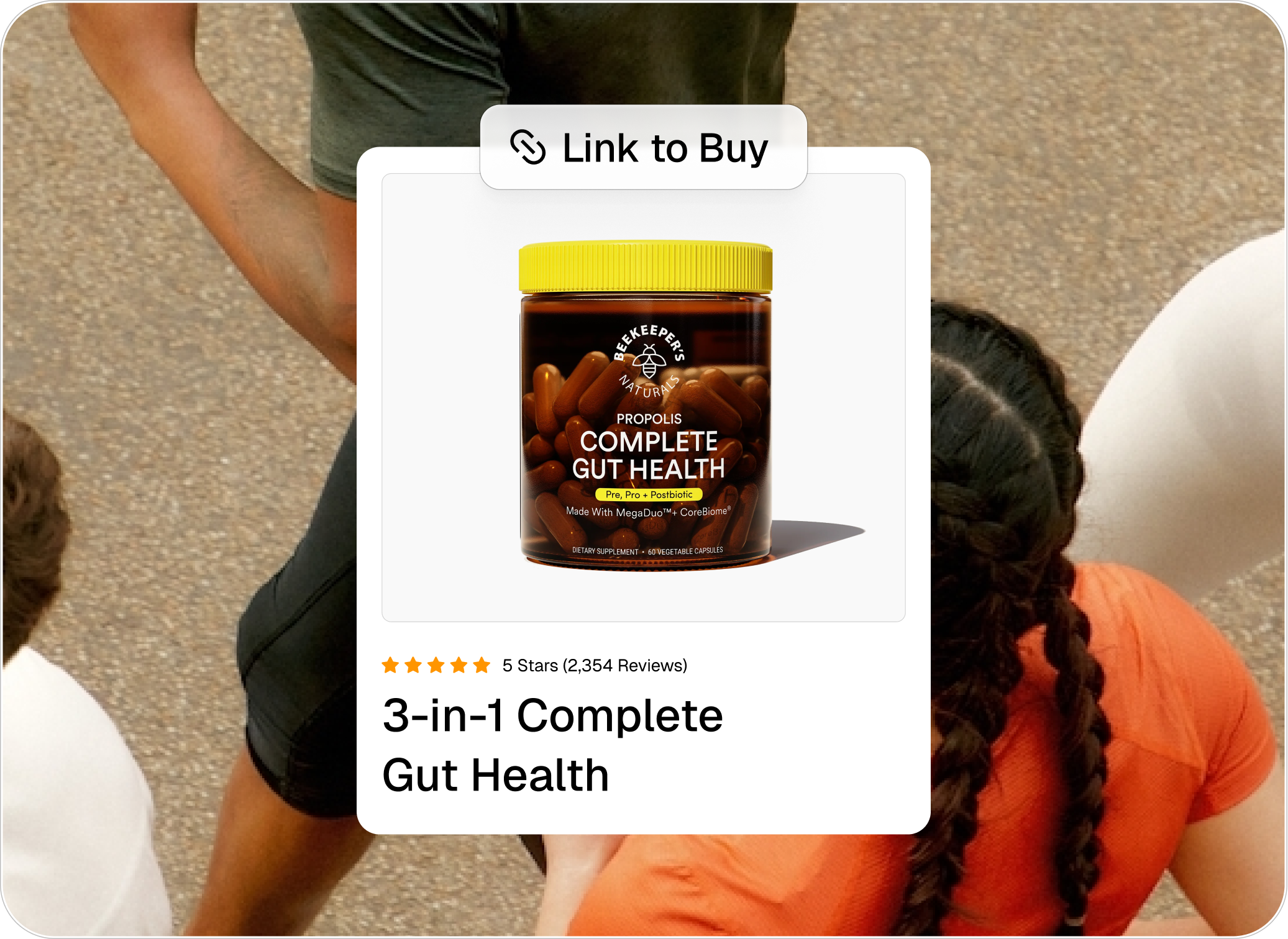 Share one link everywhere you show up